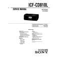 SONY ICF-CD810L Instrukcja Serwisowa
