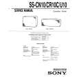 SONY SS-CR10C Instrukcja Serwisowa