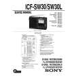SONY ICF-SW30 Instrukcja Serwisowa