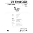 SONY SPPS9001 Instrukcja Serwisowa