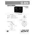 SONY SSH414 Instrukcja Serwisowa
