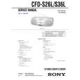 SONY CFDS36L Instrukcja Serwisowa