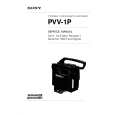 SONY PVV-1P VOLUME 2 Instrukcja Serwisowa