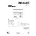 SONY MHC6600D Katalog Części