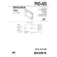 SONY PHD-A550 Instrukcja Serwisowa