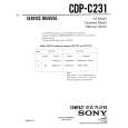 SONY CDP-C231 Instrukcja Serwisowa