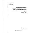 SONY SDT7000 Instrukcja Obsługi