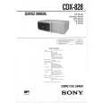 SONY CDX828 Instrukcja Serwisowa