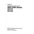 SONY MXP2936 Instrukcja Serwisowa