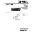 SONY CDP-N550C Instrukcja Serwisowa