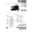 SONY CCD-V6000E Instrukcja Obsługi
