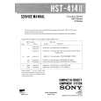 SONY HST414II Instrukcja Serwisowa
