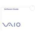 SONY PCV-W2 VAIO Podręcznik Oprogramowania