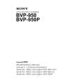 SONY BVP-950 Instrukcja Serwisowa