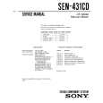 SONY SEN-431CD Instrukcja Serwisowa