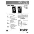 SONY SRF202 Instrukcja Serwisowa