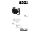 SONY TR-6400 Instrukcja Serwisowa