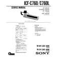 SONY ICF-C760 Instrukcja Serwisowa