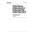 SONY FCB-EX470L Instrukcja Serwisowa