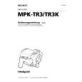 SONY MPK-TR3K Instrukcja Obsługi