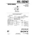 SONY HVL-20DW2 Instrukcja Serwisowa