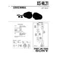 SONY XS-HL21 Instrukcja Serwisowa