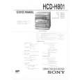 SONY HCDH801 Instrukcja Serwisowa