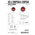 SONY XSL100P5W Instrukcja Serwisowa