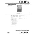 SONY SRFT615 Instrukcja Serwisowa