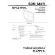 SONY SDMS81R Instrukcja Serwisowa