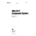 SONY MHC1700 Instrukcja Obsługi