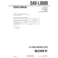 SONY DAVL8000 Instrukcja Serwisowa