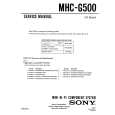 SONY MHC-G500 Instrukcja Serwisowa