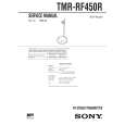 SONY TMRRF450R Instrukcja Serwisowa