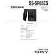 SONY SS-SR65ES Instrukcja Serwisowa