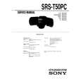 SONY SRS-T50PC Instrukcja Serwisowa
