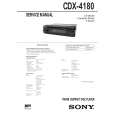 SONY CDX4180 Instrukcja Serwisowa
