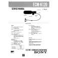 SONY ECMK120 Instrukcja Serwisowa