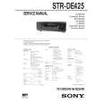 SONY STR-DE325 Instrukcja Obsługi