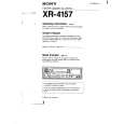 SONY XR-4157 Instrukcja Obsługi