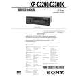 SONY XRC2200 Instrukcja Serwisowa