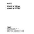 SONY HDVF-C700W Instrukcja Serwisowa