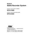SONY DFR-C3000 Instrukcja Obsługi