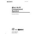 SONY DHC-MD373 Instrukcja Obsługi