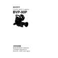 SONY BVP-90P Instrukcja Serwisowa