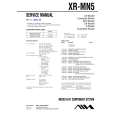 SONY XRMN5 Instrukcja Serwisowa