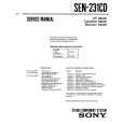 SONY SEN-231CD Instrukcja Serwisowa