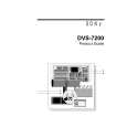 SONY DVS-7200 Podręcznik Użytkownika