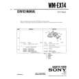SONY WMEX14 Instrukcja Serwisowa