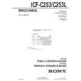 SONY ICF-C253 Katalog Części